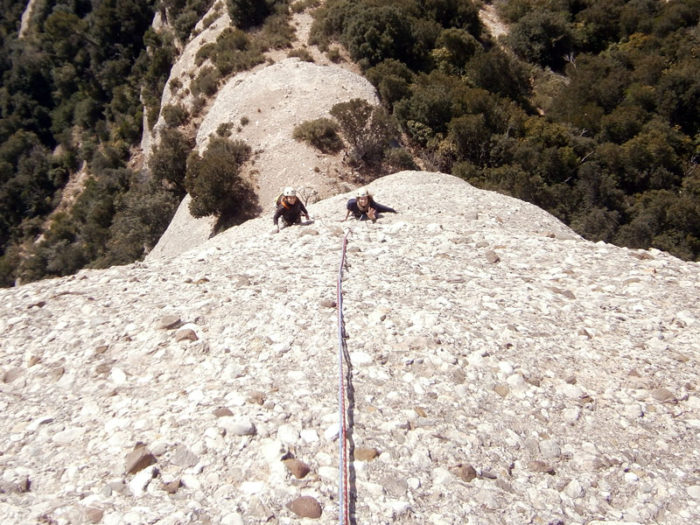 Agradable vessant sud de la Miranda de les Bohigues